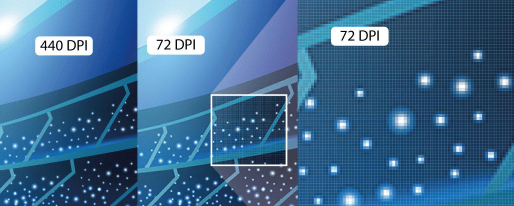 DPI Image formats rasterized or vector