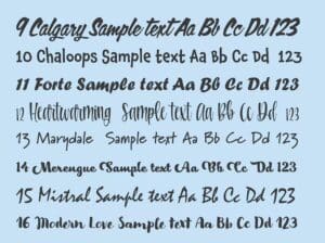 iUk Fonts